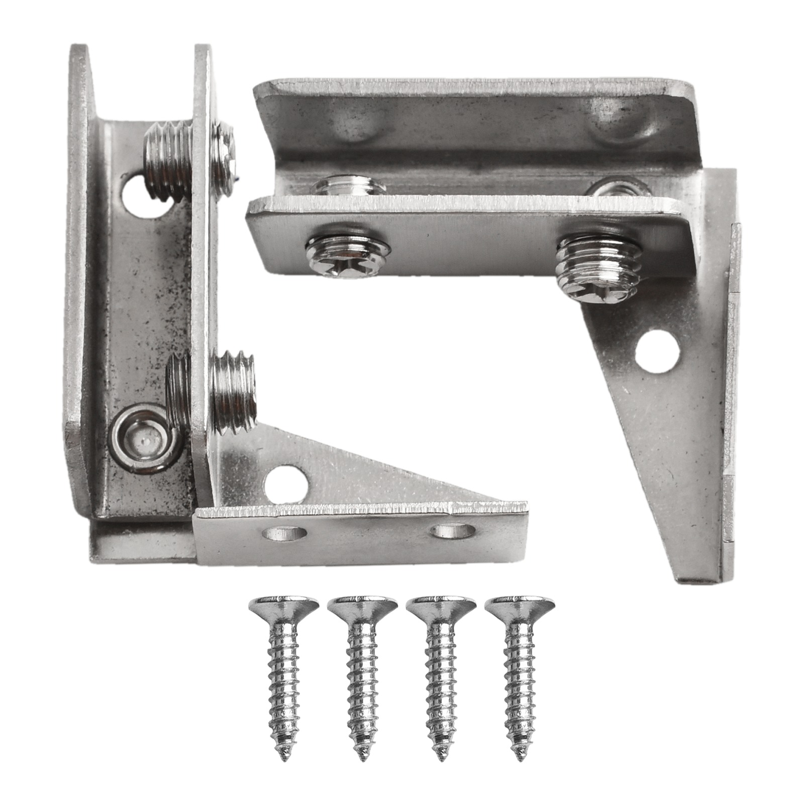 Glass Door Hinge - 2 adet gözeneksiz cam kapı menteşesi