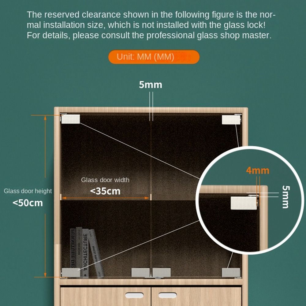 2 adet olmayan delikli cam men - Glass Door Hinge incelemesi ve fiyatı