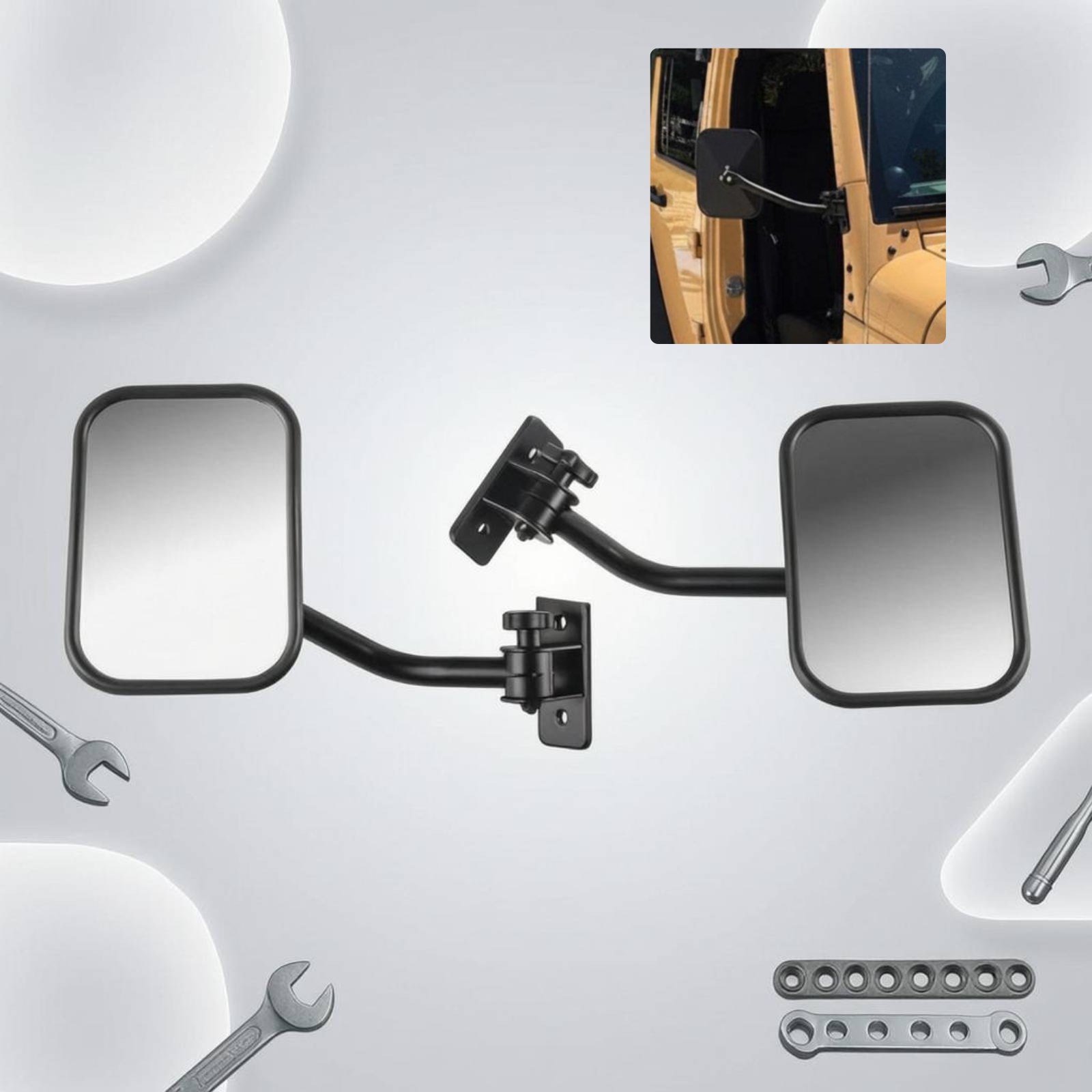 Specchietto Off Road Kapı Ment - Glass Door Hinge incelemesi ve fiyatı