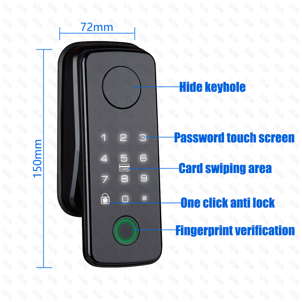 TTLock Otomatik Akıllı Parmak  - Glass Door Hinge incelemesi ve fiyatı