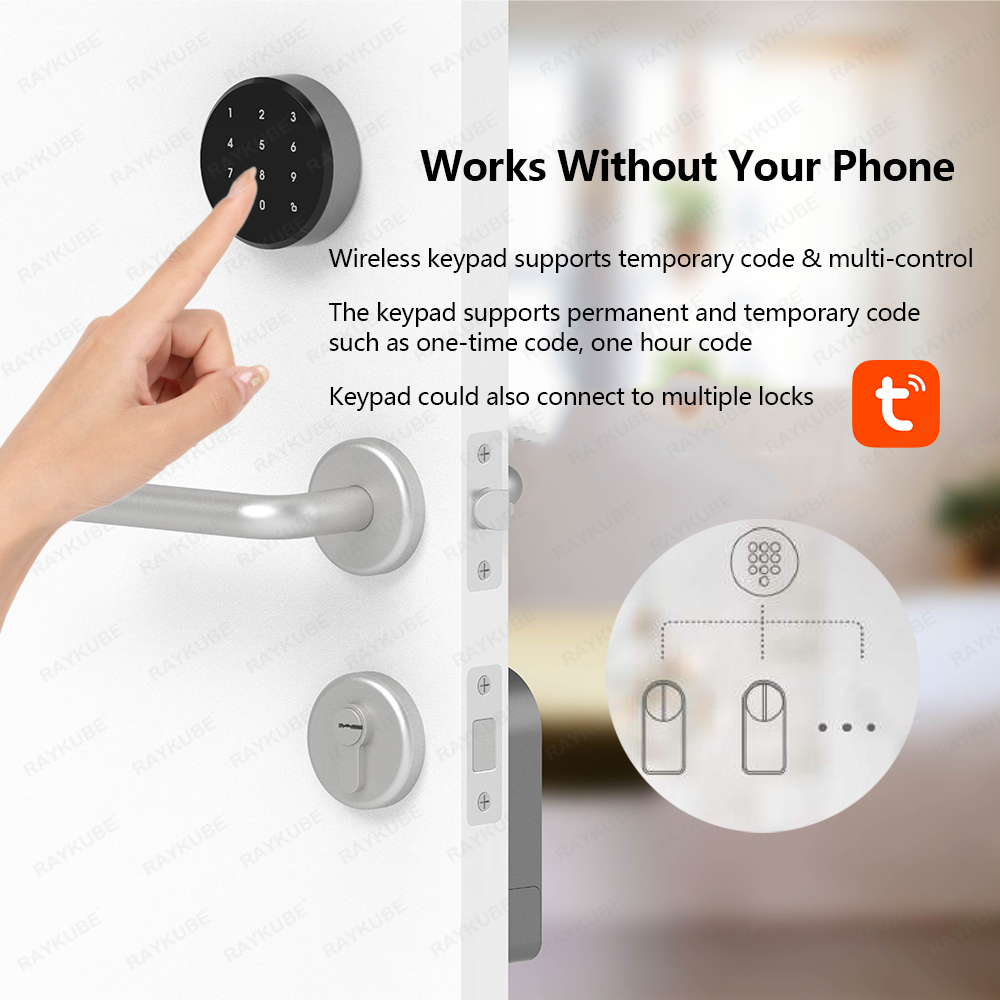 RAYKUBE A1 Pro Tuya BEL Akıllı - Glass Door Hinge incelemesi ve fiyatı