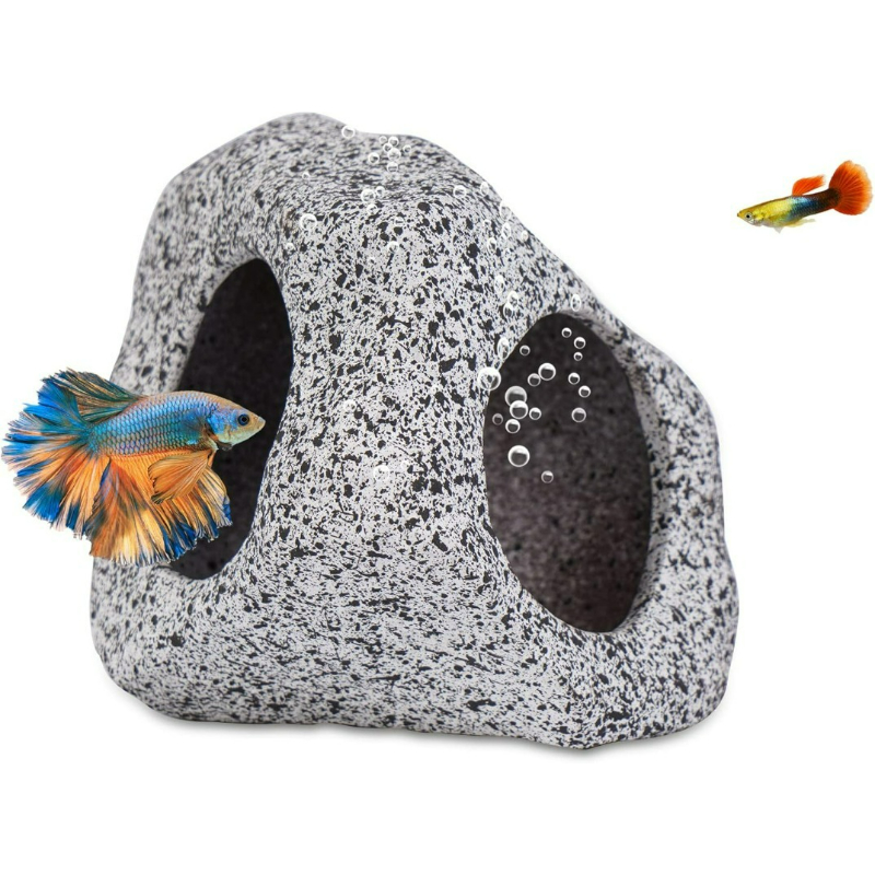Akvaryum Süsleri Mağara Balık  - Hide Cave Ceramic incelemesi ve fiyatı