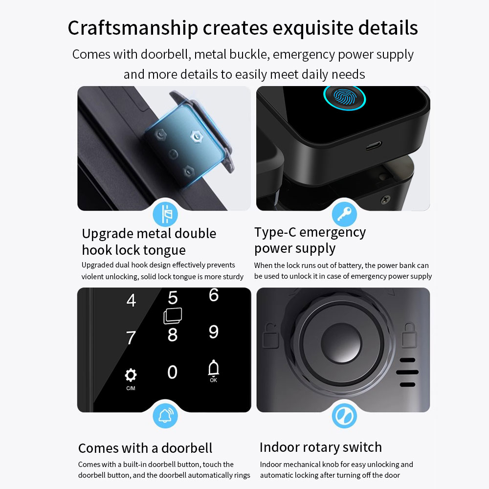 Çok Fonksiyonlu Akıllı Cam Kap - Glass Door Hinge incelemesi ve fiyatı