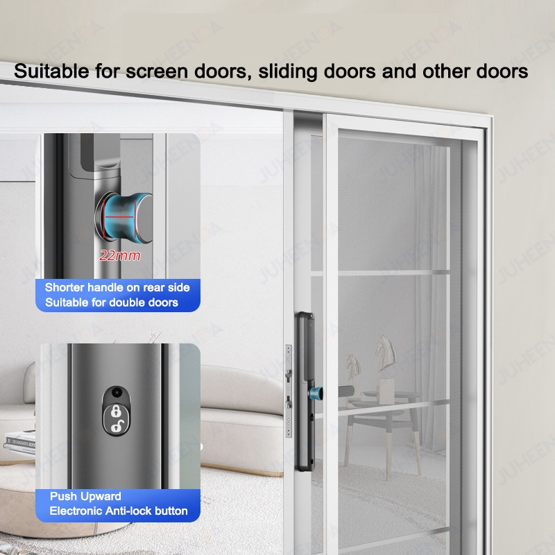 TTLock App akıllı alüminyum ka - Glass Door Hinge incelemesi ve fiyatı